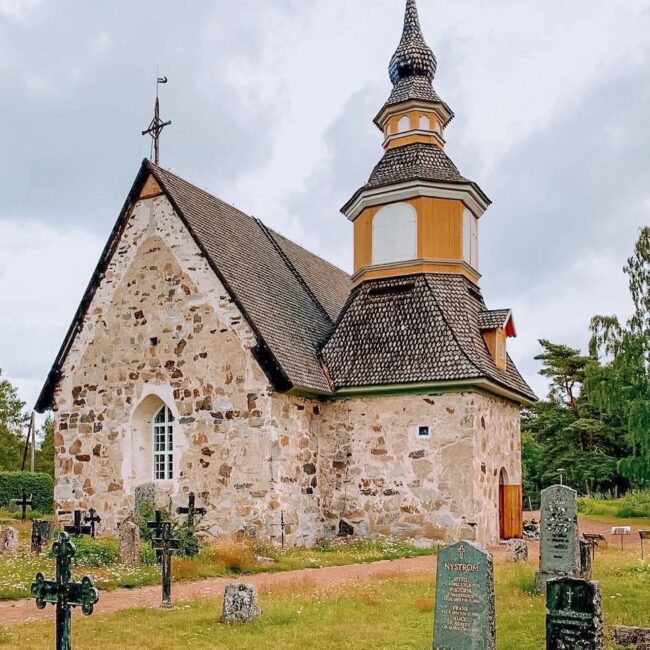Каменна църква на Оландските острови