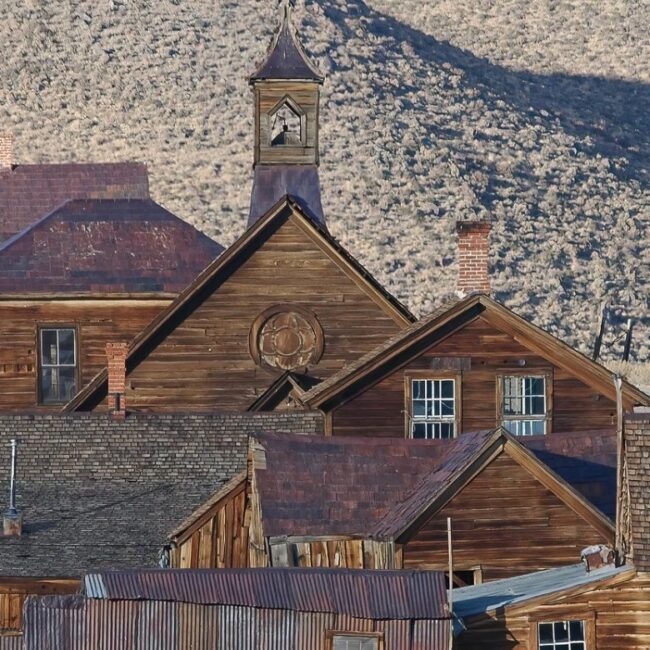 призрачният град Боди в Калифорния