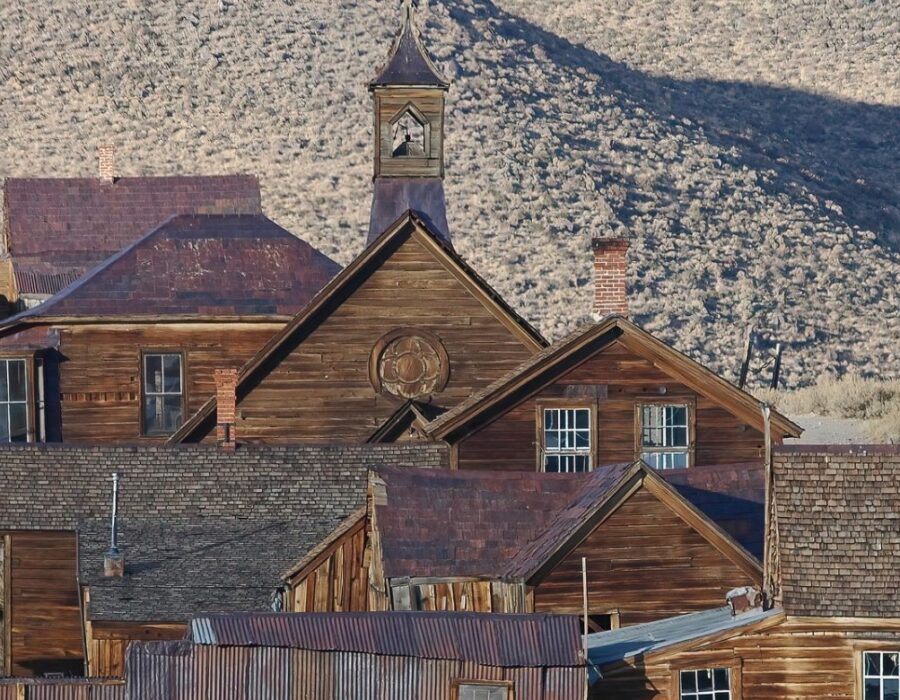 призрачният град Боди в Калифорния