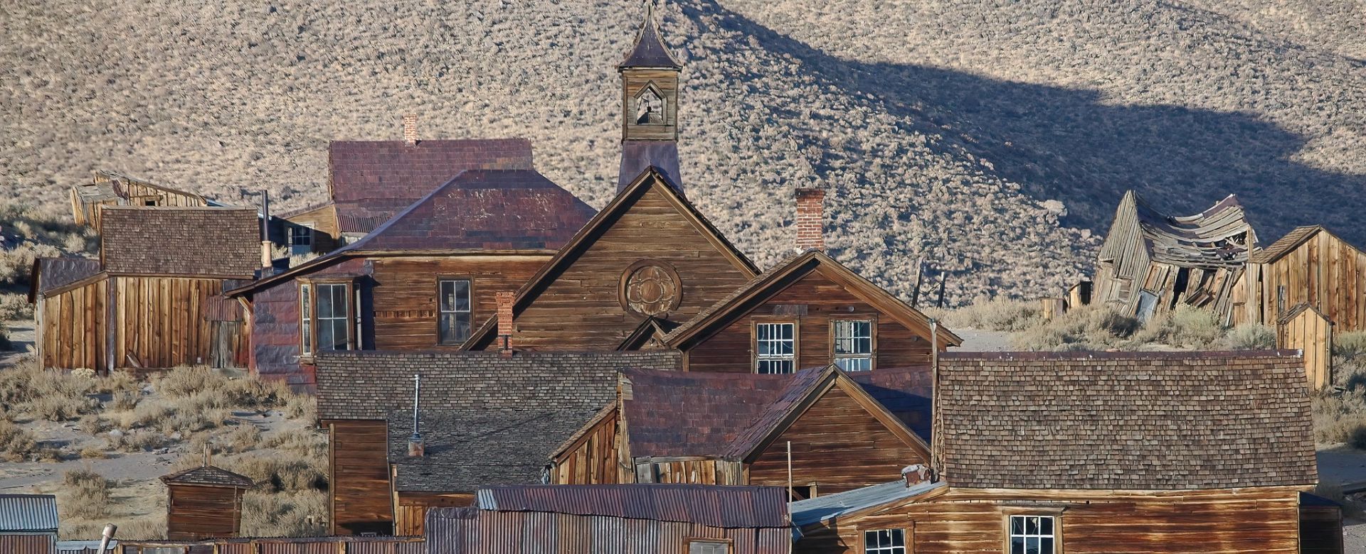 призрачният град Боди в Калифорния