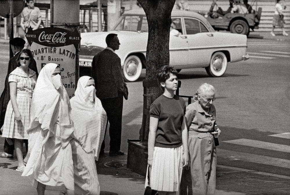 ALGÉRIE. Alger, Square Guynemer, 1961.