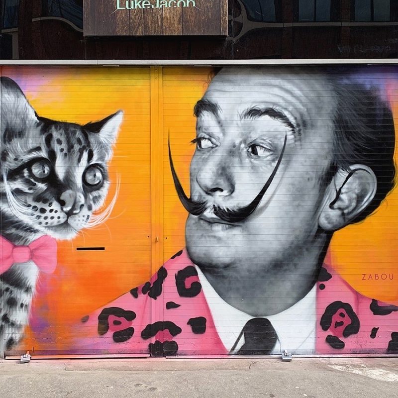 Dali and His Ocelot