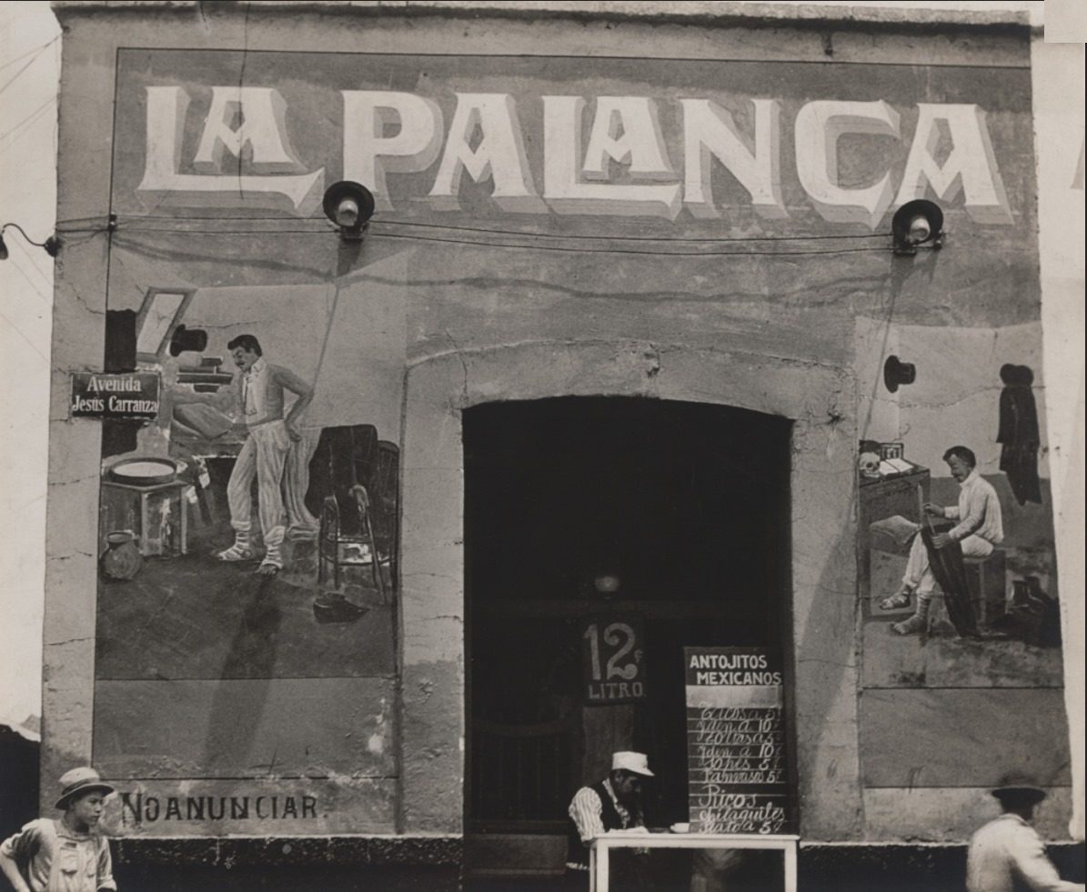 Exterior of Pulquería, Mexico 1926