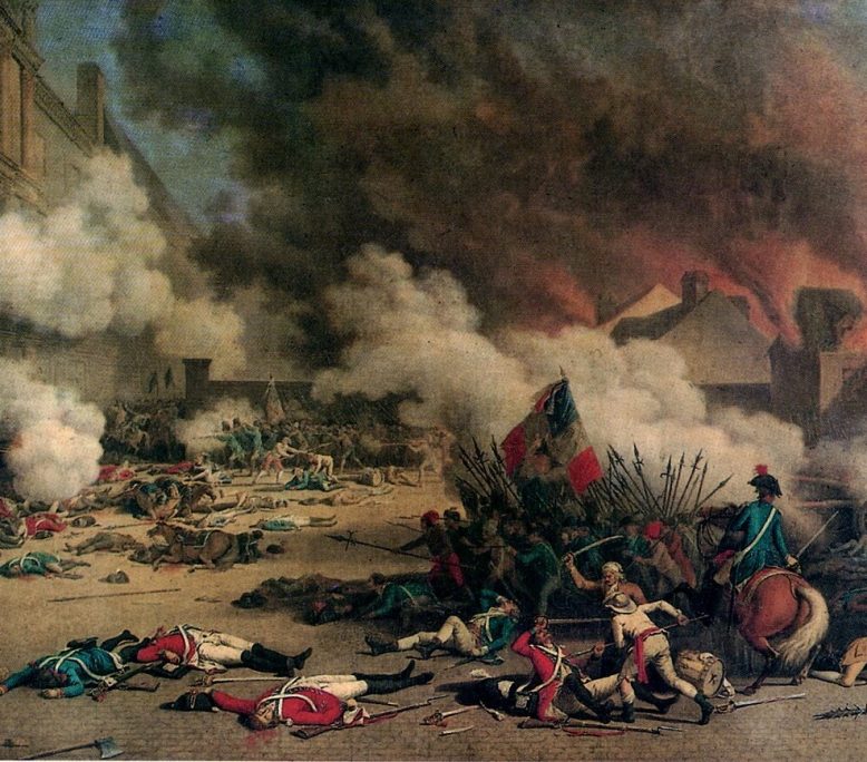 Jacques_Bertaux_Massacre of the Swiss Guards - 1793