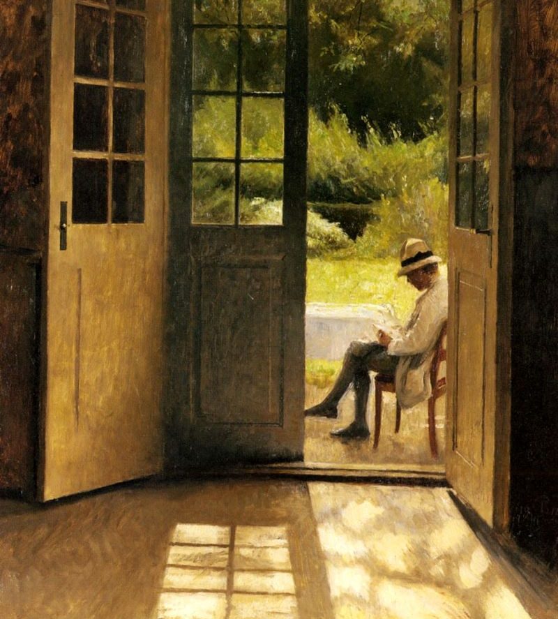 PeterIlsted_The_open_door1910